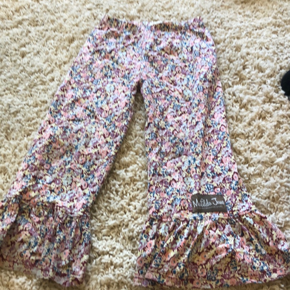 Floral Matilda Jane big ruffles size 4
